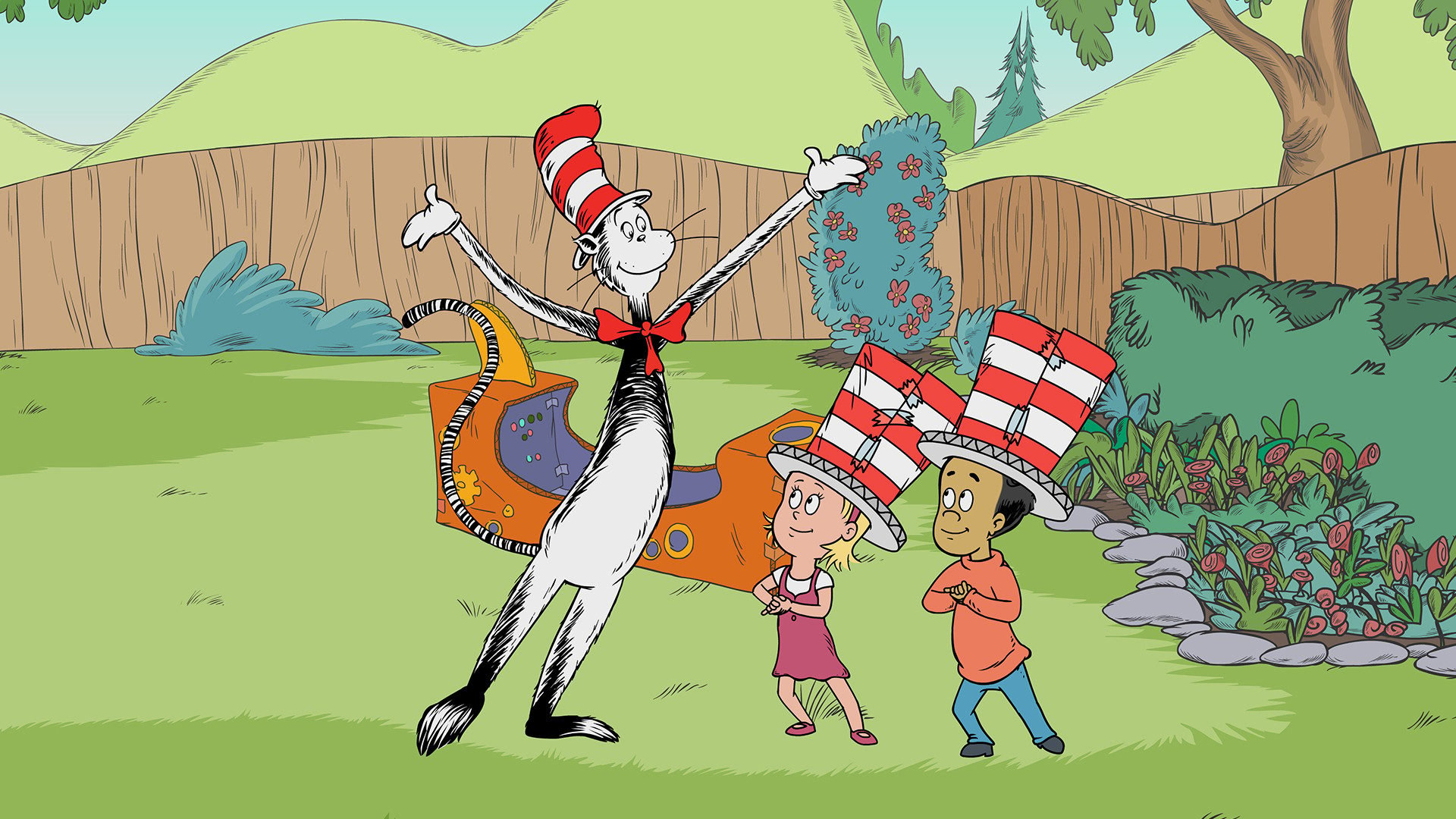 Cat in the Hat Wallpaper (71+ images)