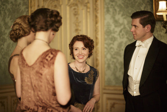 Photo of characters from Downton Abbey