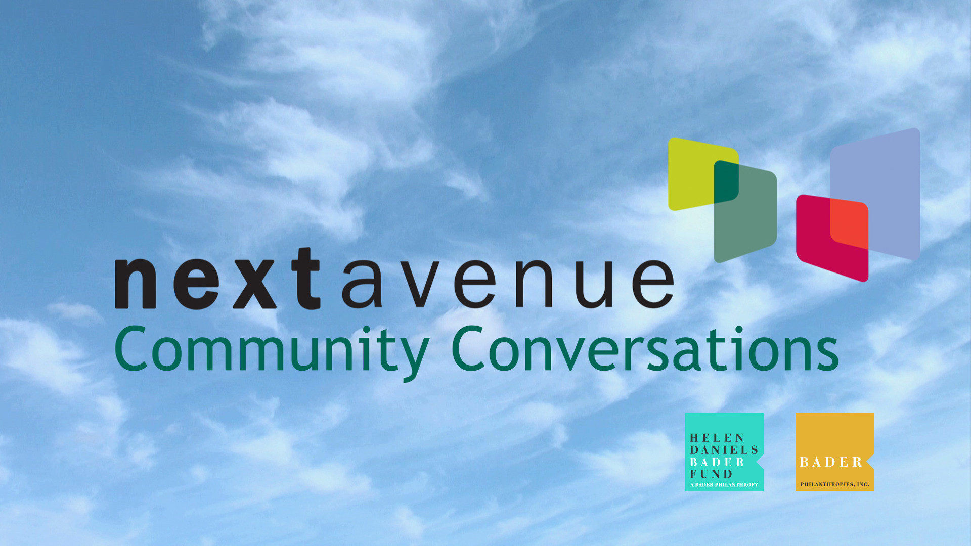 Next Avenue Community Conversations