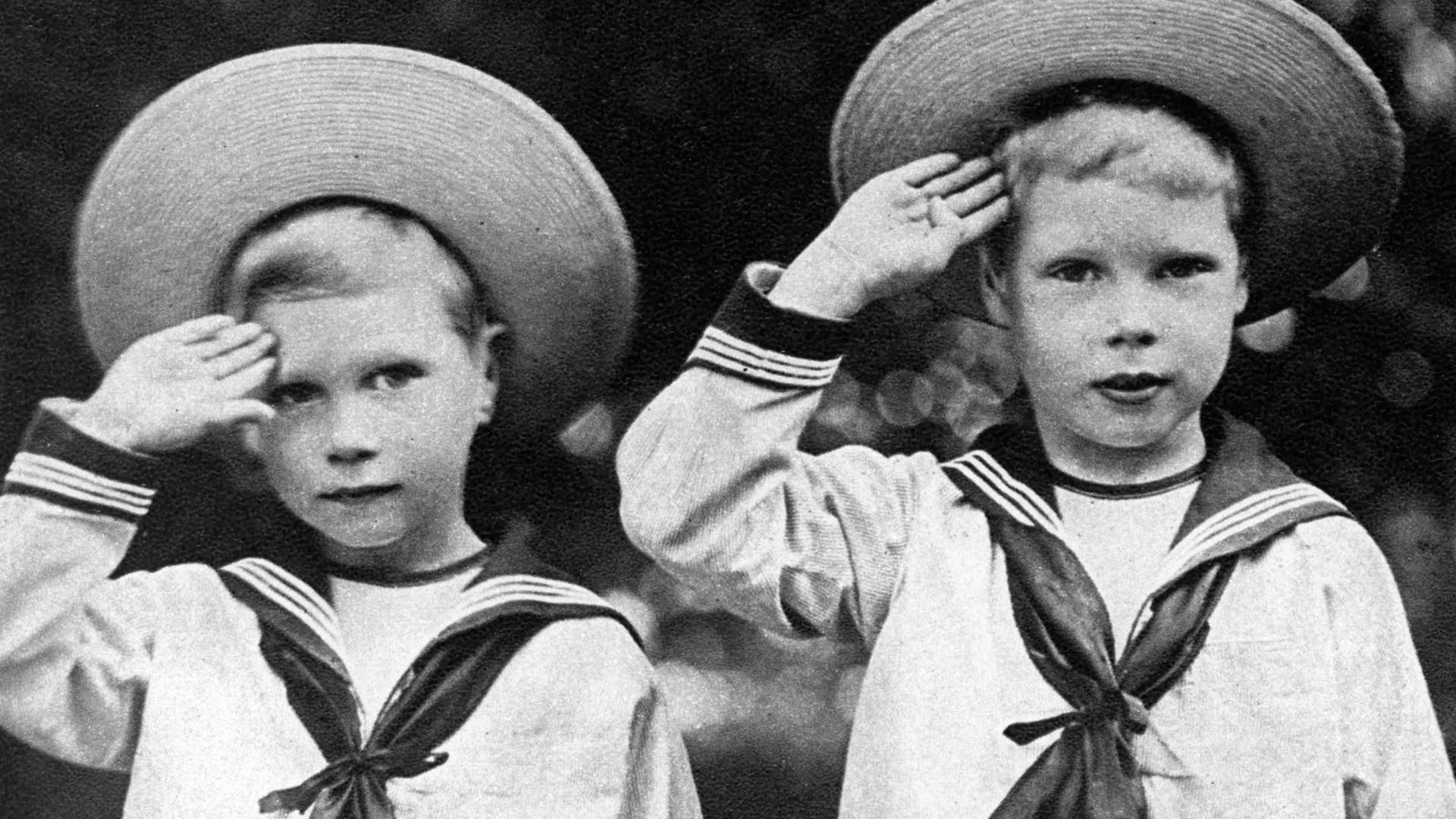 Edward & George as kids image