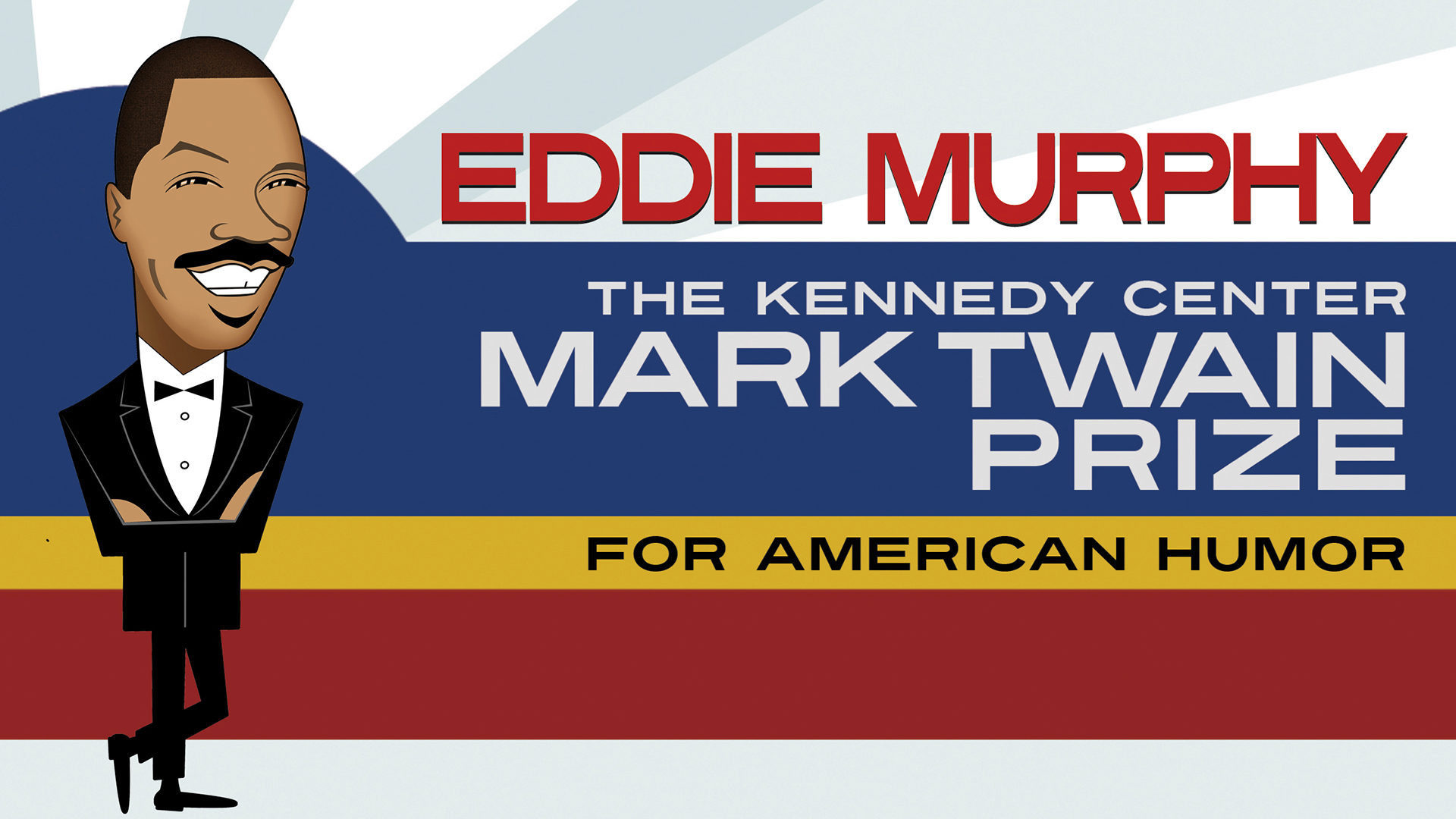 Eddie Murphy at the Kennedy Center Mark Twain Prize event promo poster