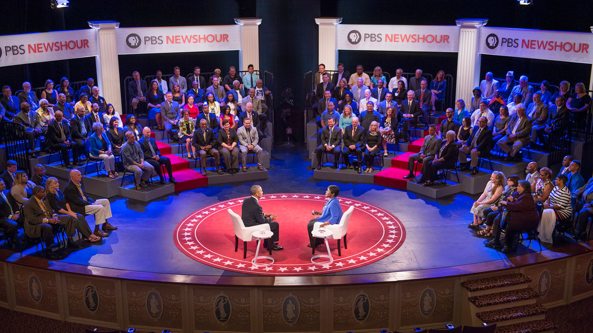 President Obama and Gwen Ifill