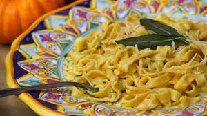 Creamy Pumpkin Sage Fettuccine