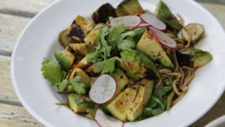 Grilled avocado salad at Union Kitchen