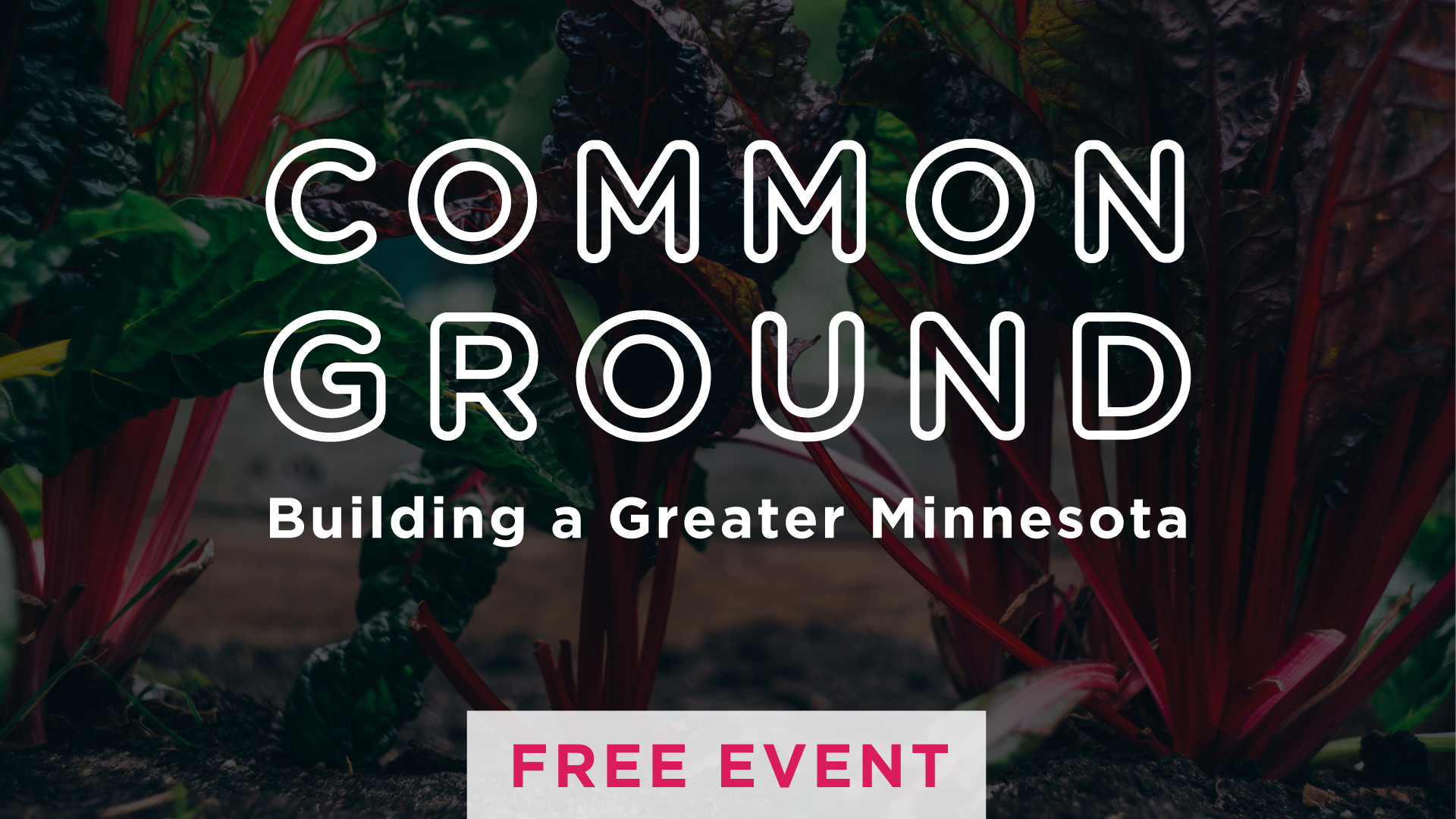 Common Ground: Building a Greater Minnesota