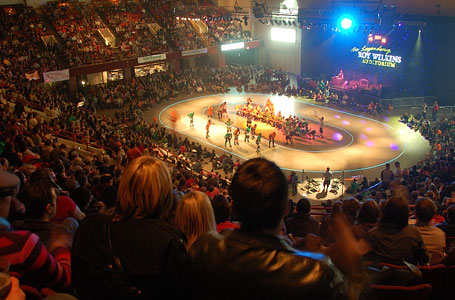 The Minnesota RollerGirls in action