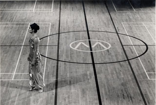 Twyla Tharp at Wagner College Gym in 1968