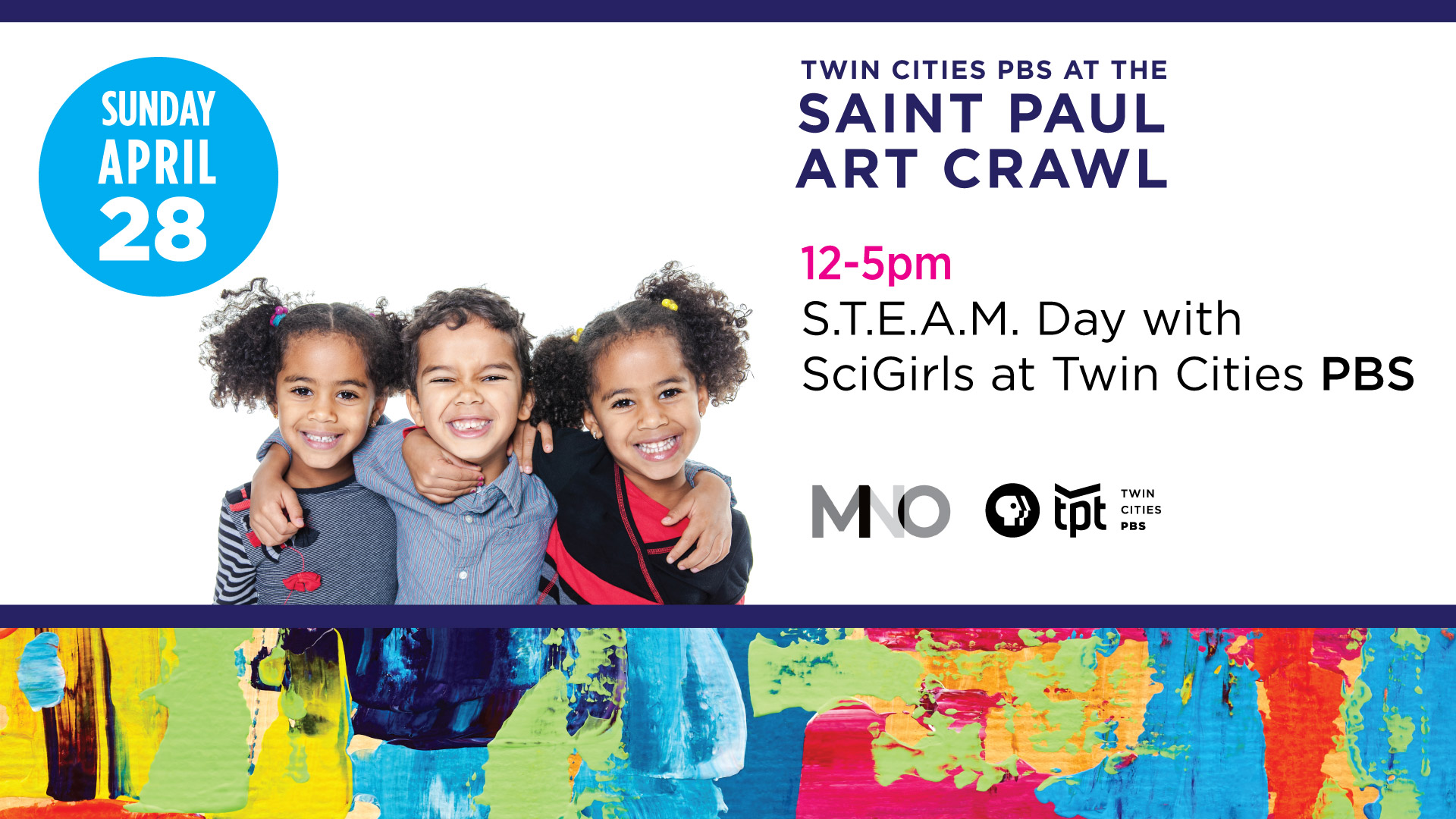 Artwork for TPT STEAM Day for Saint Paul Art Crawl