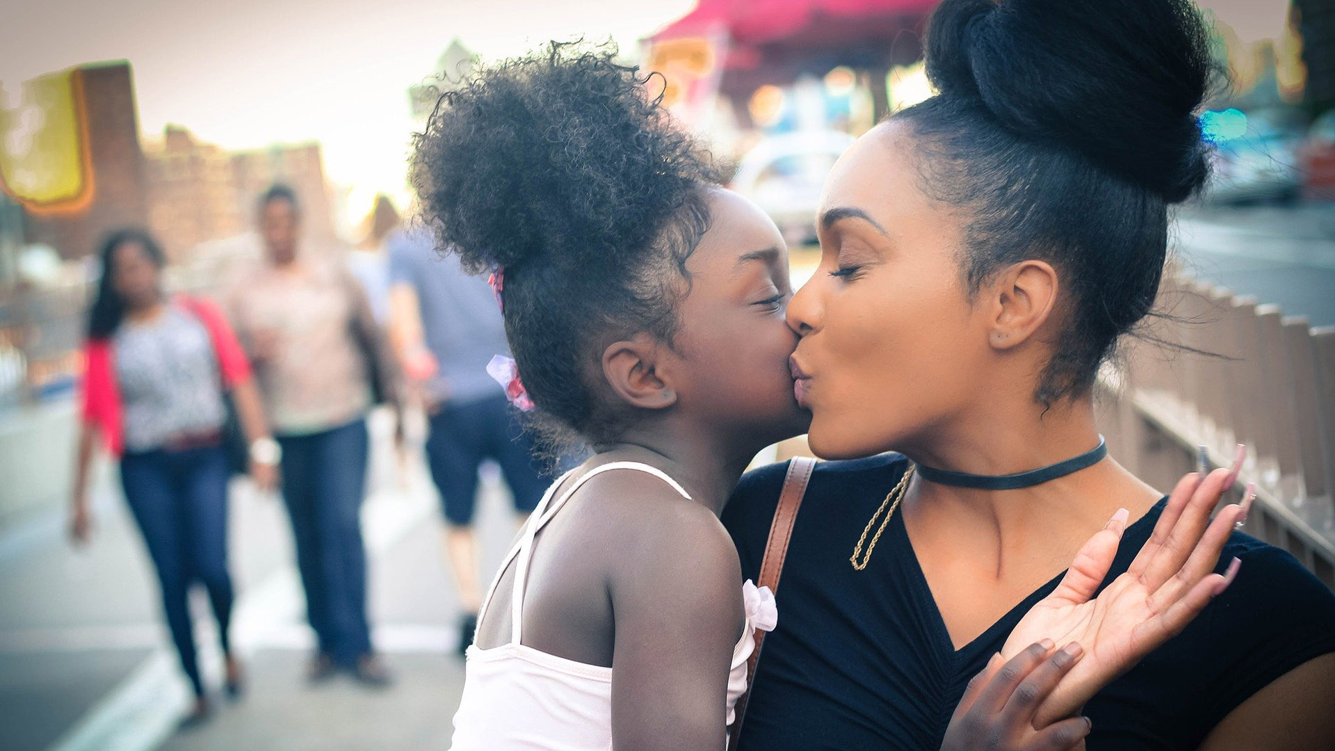 Mother and daughter