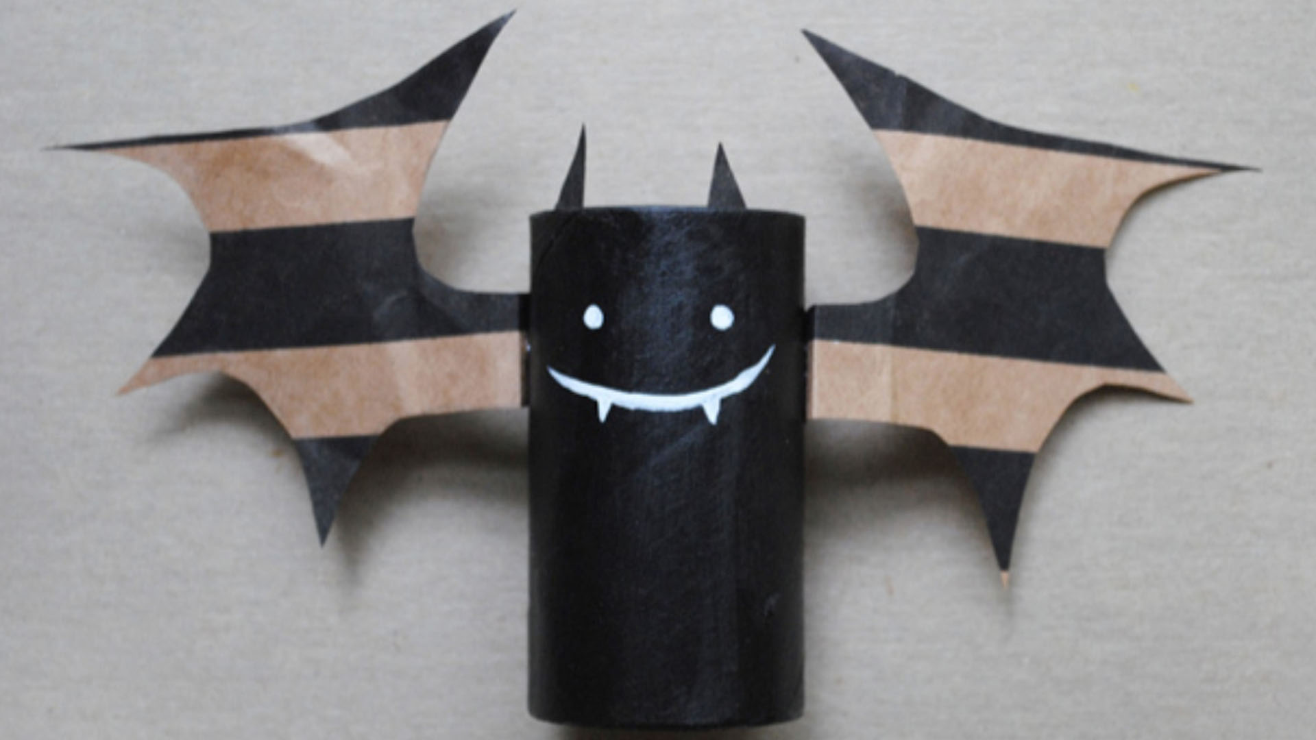 Bat craft treat holder