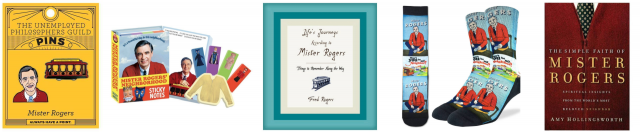 merchandise related to mister rogers