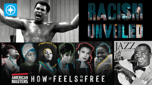 muhhamad ali, how it feels to be free poster, racism unveiled poster, jazz poster