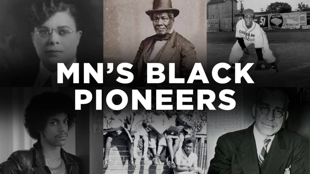 title slide of MN's Black Pioneers