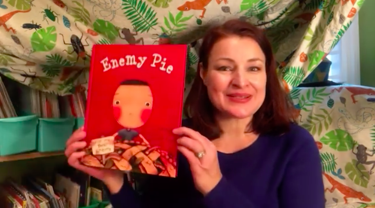 Enemy Pie book storytime 