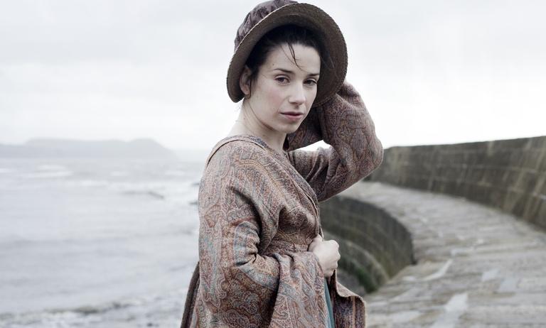 woman alone on the seaside