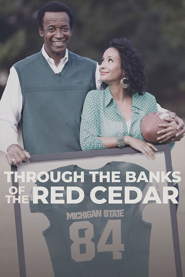 Through the banks of the red cedar