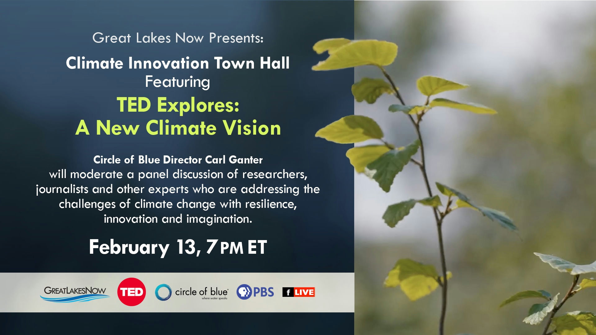 Climate Innovations Town Hall